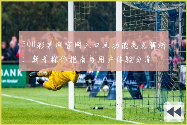 500彩票网官网入口及功能亮点解析：新手操作指南与用户体验分享